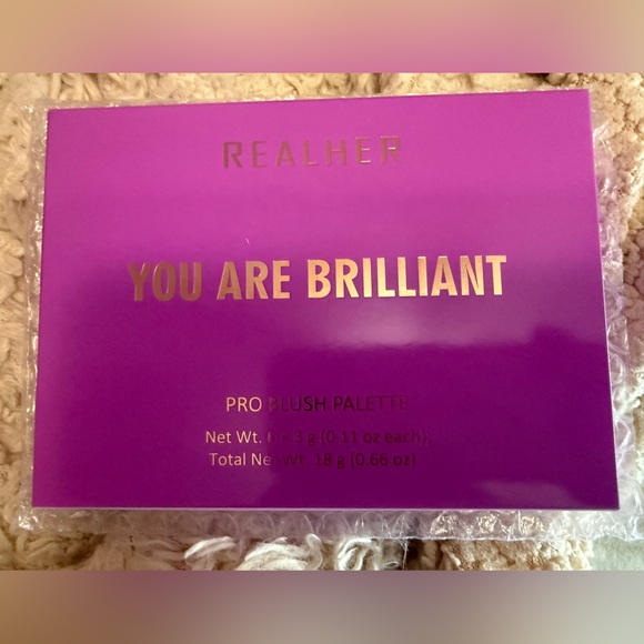 💚2/$30 REALHER You Are Brilliant Pro Blush Palette - Picture 2 of 6